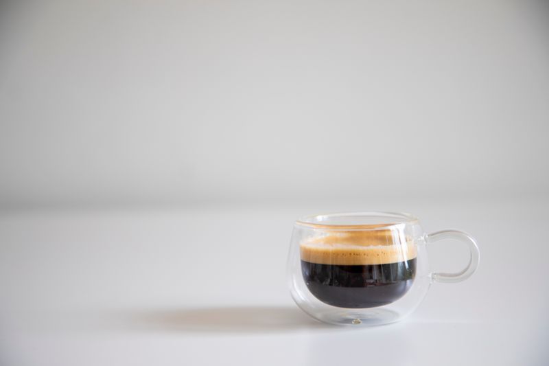 House espresso freshly pulled double shot